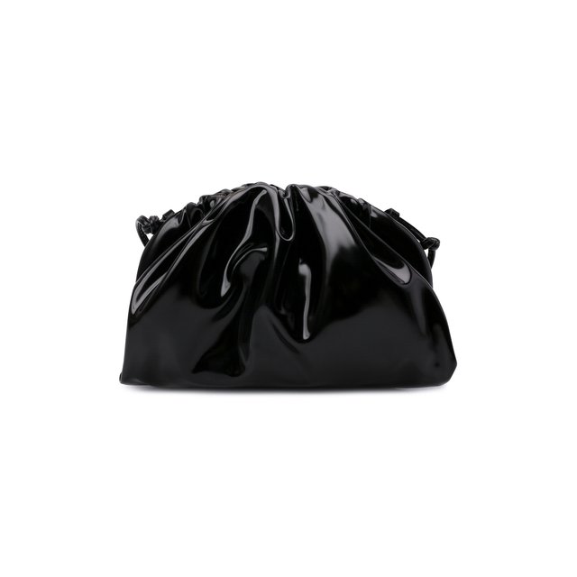 Клатч Pouch mini Bottega Veneta черного цвета