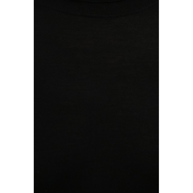Шерстяная водолазка HUGO 50322893, цвет чёрный, размер 48 - фото 5