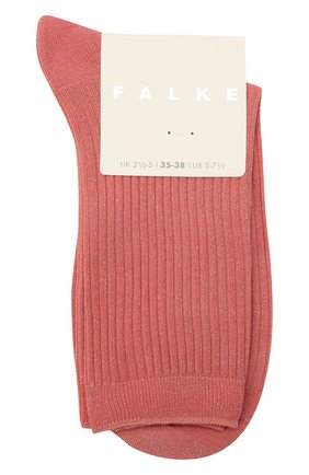 Женские носки FALKE розового цвета по цене 1720 руб., арт. 46333 | Фото 1 Женские носки FALKE розового цвета, арт. 46333 | Фото 1 (Материал внешний: Хлопок, Синтетический материал)