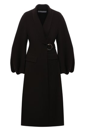 Женское шерстяное пальто JW ANDERSON коричневого цвета по цене 108000 руб., арт. C00170 PG0705 | Фото 1 Женское шерстяное пальто JW ANDERSON коричневого цвета, арт. C00170 PG0705 | Фото 1 (Материал внешний: Шерсть; Рукава: Длинные; Длина (верхняя одежда): Короткие; Стили: Гламурный; 1-2-бортные: Двубортные)
