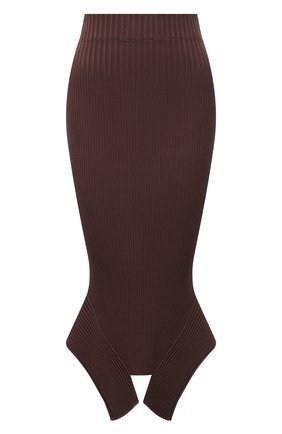 Женская юбка из вискозы ADAMO коричневого цвета по цене 44750 руб., арт. ADFW21SK05031477 | Фото 1 Женская юбка из вискозы ADAMO коричневого цвета, арт. ADFW21SK05031477 | Фото 1 (Материал внешний: Вискоза; Длина Ж (юбки, платья, шорты): Миди; Стили: Гламурный; Кросс-КТ: Трикотаж; Женское Кросс-КТ: Юбка-одежда)