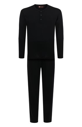 Мужская шерстяная пижама ERMENEGILDO ZEGNA темно-синего цвета по цене 52550 руб., арт. N6H031200 | Фото 1 Мужская шерстяная пижама ERMENEGILDO ZEGNA темно-синего цвета, арт. N6H031200 | Фото 1 (Материал внешний: Шерсть; Длина (брюки, джинсы): Стандартные; Рукава: Длинные; Длина (для топов): Стандартные; Кросс-КТ: домашняя одежда)
