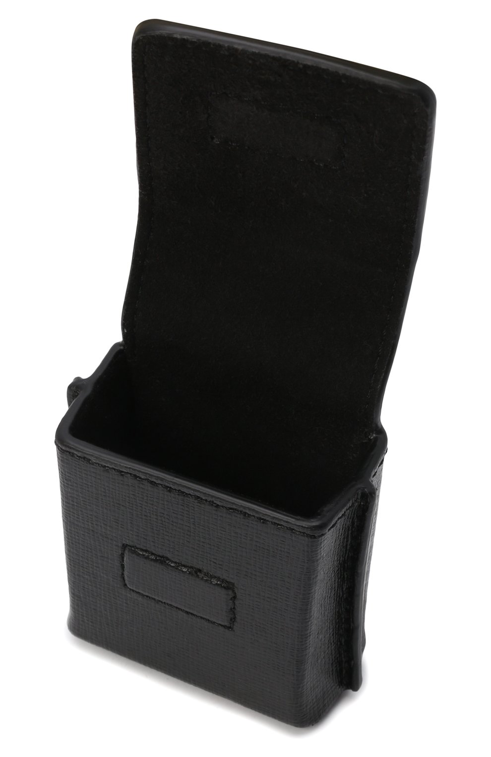 Кожаный чехол для airpods OFF-WHITE черного цвета, арт. 0MNJ014F21LEA001 | Фото 3 (Материал: Натуральная кожа; Женское Кросс-КТ: Кожа AirPods)