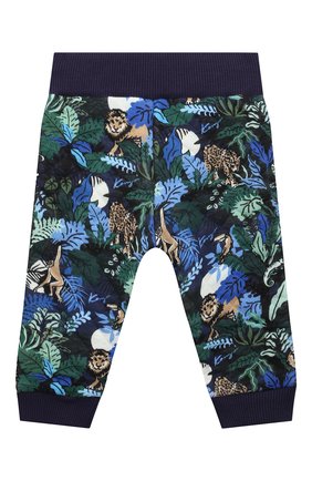 Детские джоггеры KENZO синего цвета по цене 9950 руб., арт. K04042 | Фото 2 Детские джоггеры KENZO синего цвета, арт. K04042 | Фото 2