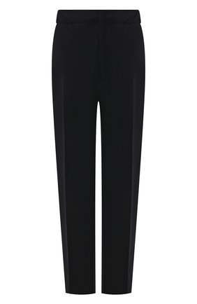 Мужские шерстяные брюки ZEGNA COUTURE черного цвета по цене 189000 руб., арт. 287005/630SNX | Фото 1