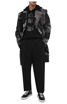 Мужские шерстяные брюки ZEGNA COUTURE черного цвета по цене 189000 руб., арт. 287005/630SNX | Фото 2 Мужские шерстяные брюки ZEGNA COUTURE черного цвета, арт. 287005/630SNX | Фото 2 (Материал внешний: Шерсть; Длина (брюки, джинсы): Стандартные; Случай: Повседневный; Стили: Кэжуэл, Минимализм)