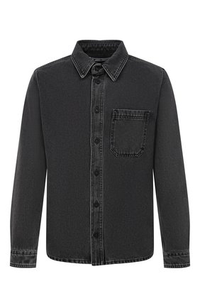 Мужская джинсовая рубашка OFF-WHITE серого цвета по цене 53900 руб., арт. 0MYD027F21DEN002 | Фото 1 Мужская джинсовая рубашка OFF-WHITE серого цвета, арт. 0MYD027F21DEN002 | Фото 1 (Рукава: Длинные; Длина (для топов): Стандартные; Материал внешний: Хлопок, Деним; Случай: Повседневный; Кросс-КТ: Деним; Принт: С принтом; Манжеты: На пуговицах; Воротник: Кент; Стили: Гранж)