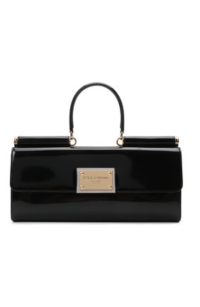 Женская сумка sicily DOLCE & GABBANA черного цвета по цене 217500 руб., арт. BB7007/A1037 | Фото 1 Женская сумка sicily DOLCE & GABBANA черного цвета, арт. BB7007/A1037 | Фото 1 (Материал: Натуральная кожа; Размер: large; Сумки-технические: Сумки top-handle)