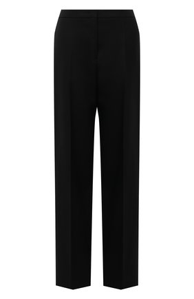 Женские шерстяные брюки JIL SANDER черного цвета по цене 106000 руб., арт. JSWT306321-WT201000A | Фото 1