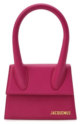 Женская сумка le chiquito JACQUEMUS розового цвета по цене 48400 руб., арт. 213BA02/302450 | Фото 1 Женская сумка le chiquito JACQUEMUS розового цвета, арт. 213BA02/302450 | Фото 1 (Сумки-технические: Сумки top-handle; Материал: Натуральная кожа; Размер: mini; Ремень/цепочка: На ремешке)