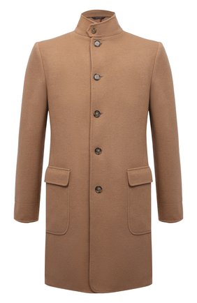 Мужской шерстяное пальто LORO PIANA бежевого цвета по цене 333500 руб., арт. FAL9175 | Фото 1 Мужской шерстяное пальто LORO PIANA бежевого цвета, арт. FAL9175 | Фото 1 (Рукава: Длинные; Материал внешний: Шерсть; Длина (верхняя одежда): До середины бедра; Мужское Кросс-КТ: пальто-верхняя одежда; Стили: Кэжуэл)
