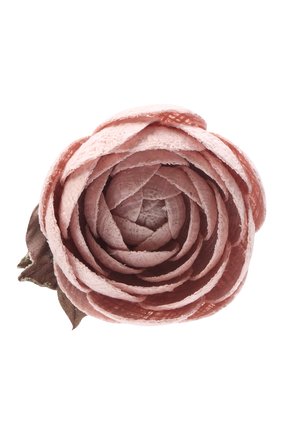 Женская брошь FLOWER ME светло-розового цвета, арт. CMML-WL016010L | Фото 1 (Материал: Текстиль)