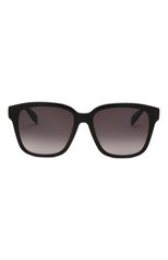 Женские солнцезащитные очки ALEXANDER MCQUEEN черного цвета, арт. 669321/J0740 | Фото 3 (Материал: Пластик; Тип очков: С/з; Очки форма: Квадратные; Оптика Гендер: оптика-женское)