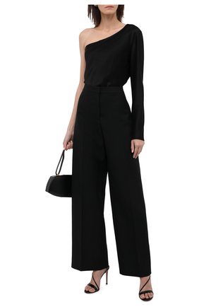 Женский топ POLO RALPH LAUREN черного цвета по цене 18900 руб., арт. 211815395 | Фото 2 Женский топ POLO RALPH LAUREN черного цвета, арт. 211815395 | Фото 2 (Длина (для топов): Стандартные; Материал внешний: Синтетический материал; Рукава: Длинные; Стили: Романтичный)