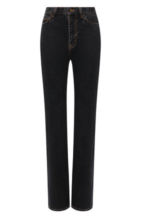Женские джинсы SAINT LAURENT темно-серого цвета по цене 71800 руб., арт. 644332/Y180A | Фото 1