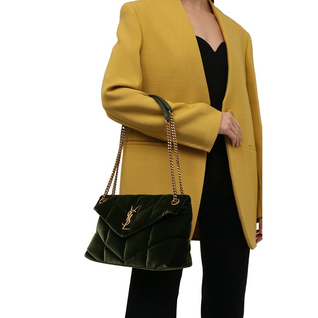 фото Сумка puffer loulou small saint laurent