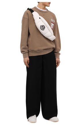 Мужские кожаные кеды out of office OFF-WHITE белого цвета по цене 34350 руб., арт. 0MIA189F21LEA0030101 | Фото 2 Мужские кожаные кеды out of office OFF-WHITE белого цвета, арт. 0MIA189F21LEA0030101 | Фото 2 (Материал внутренний: Текстиль; Подошва: Массивная; Материал внешний: Кожа)