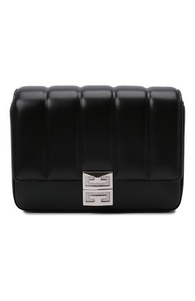 Женская сумка 4g small  GIVENCHY черного цвета, арт. BB50JPB16J | Фото 1 (Материал: Натуральная кожа; Сумки-технические: Сумки через плечо; Размер: small)