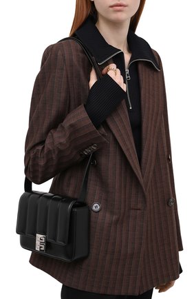 Женская сумка 4g small  GIVENCHY черного цвета, арт. BB50JPB16J | Фото 2 (Материал: Натуральная кожа; Сумки-технические: Сумки через плечо; Размер: small)