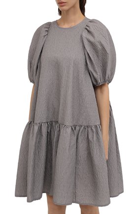 Женское серое платье CECILIE BAHNSEN — купить в интернет-магазине ЦУМ ...