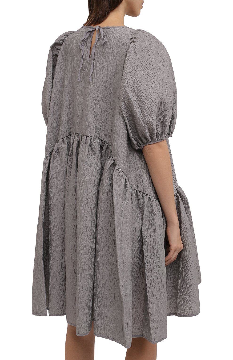 Женское серое платье CECILIE BAHNSEN — купить в интернет-магазине ЦУМ ...