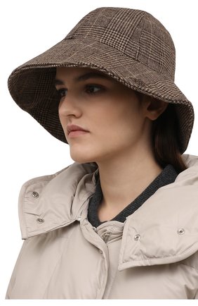 Женская панама POLO RALPH LAUREN коричневого цвета по цене 8940 руб., арт. 455858402 | Фото 2 Женская панама POLO RALPH LAUREN коричневого цвета, арт. 455858402 | Фото 2 (Материал: Шерсть, Текстиль, Синтетический материал)