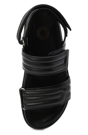 Женские кожаные сандалии DRIES VAN NOTEN черного цвета, арт. WW212/169/QU126 | Фото 6 (Подошва: Платформа; Материал внешний: Кожа; Материал внутренний: Натуральная кожа)