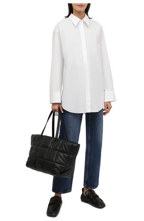 Женские кожаные лоферы DRIES VAN NOTEN черного цвета по цене 48850 руб., арт. WW212/174/QU126 | Фото 2 Женские кожаные лоферы DRIES VAN NOTEN черного цвета, арт. WW212/174/QU126 | Фото 2 (Каблук высота: Низкий; Подошва: Плоская; Материал внутренний: Натуральная кожа)