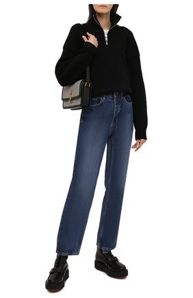 Женские кожаные ботинки TOD’S черного цвета по цене 73500 руб., арт. XXW02K0FB800G9 | Фото 2 Женские кожаные ботинки TOD’S черного цвета, арт. XXW02K0FB800G9 | Фото 2 (Материал внутренний: Натуральная кожа; Подошва: Платформа; Женское Кросс-КТ: Военные ботинки)