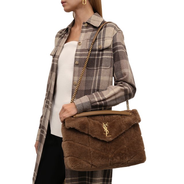 фото Сумка puffer medium saint laurent