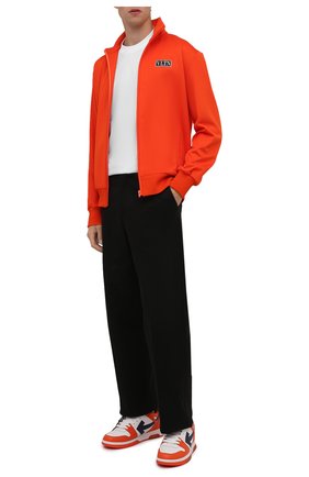 Мужские кожаные кеды out of office OFF-WHITE разноцветного цвета по цене 34350 руб., арт. 0MIA189F21LEA0022045 | Фото 2 Мужские кожаные кеды out of office OFF-WHITE разноцветного цвета, арт. 0MIA189F21LEA0022045 | Фото 2 (Материал внутренний: Текстиль; Подошва: Массивная; Материал внешний: Кожа)