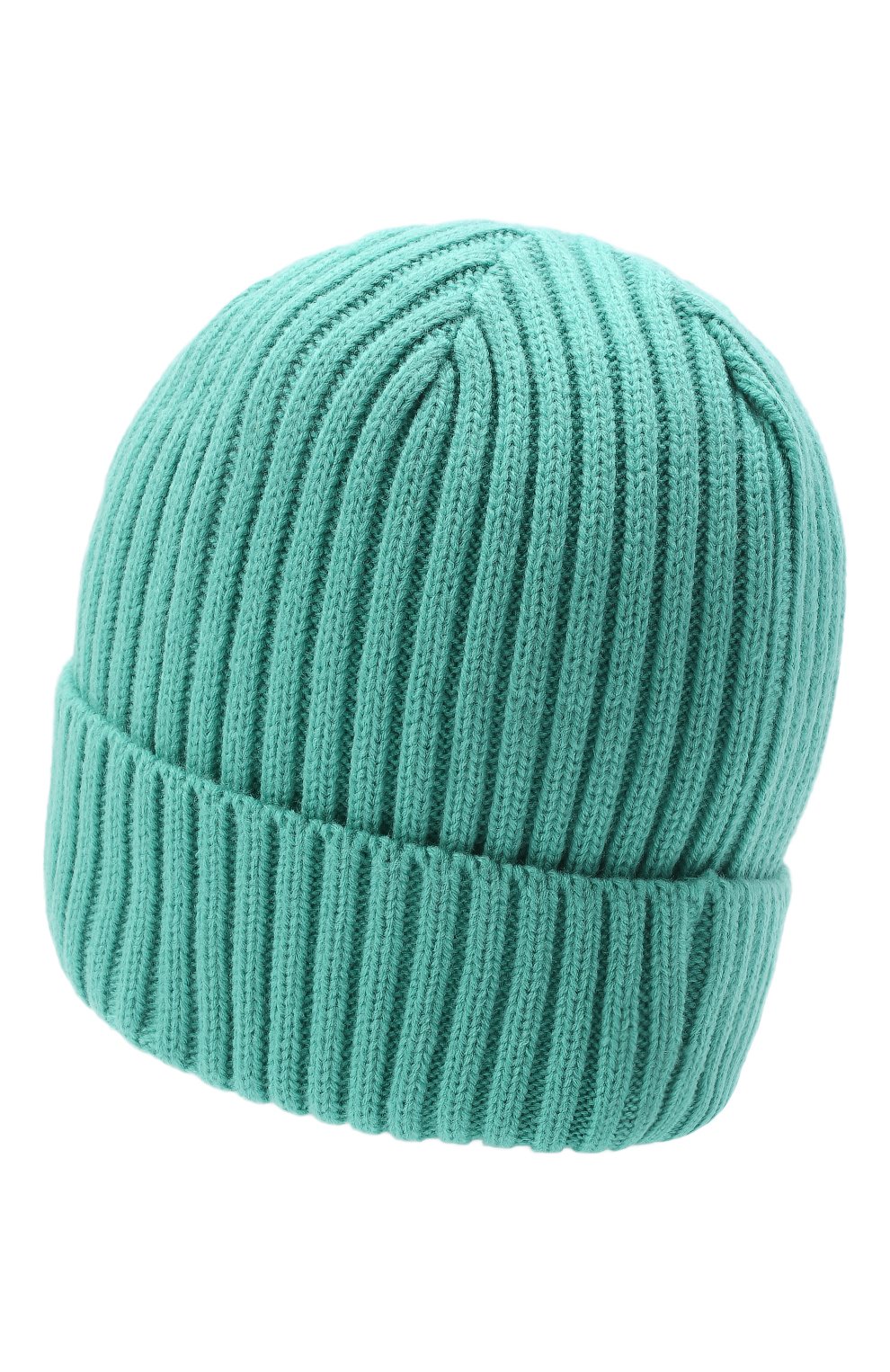 Мужская шапка PHARMACY INDUSTRY бирюзового цвета, арт. PHACP45 | Фото 2 (Материал: Текстиль, Синтетический материал; Кросс-КТ: Трикотаж)