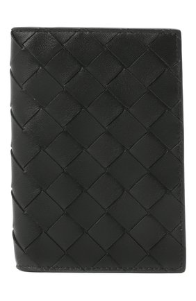 Мужской кожаная обложка для паспорта BOTTEGA VENETA темно-зеленого цвета по цене 27500 руб., арт. 608061/VCPP2 | Фото 1 Мужской кожаная обложка для паспорта BOTTEGA VENETA темно-зеленого цвета, арт. 608061/VCPP2 | Фото 1 (Кросс-КТ: обложки и футляры)