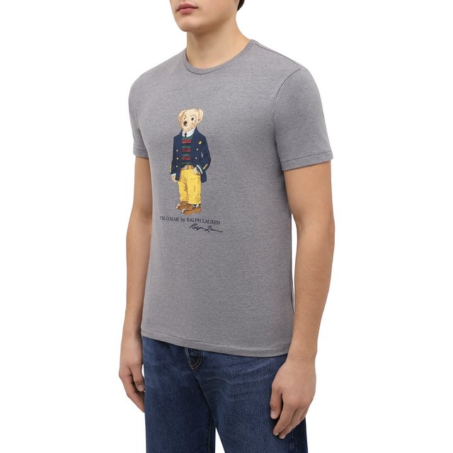 фото Хлопковая футболка polo ralph lauren