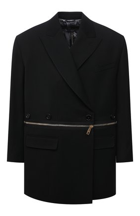Мужской шерстяной пиджак DOLCE & GABBANA черного цвета по цене 234000 руб., арт. G2QA6T/FU21E | Фото 1 Мужской шерстяной пиджак DOLCE & GABBANA черного цвета, арт. G2QA6T/FU21E | Фото 1 (Рукава: Длинные; Материал внешний: Шерсть; Длина (для топов): Стандартные; Материал подклада: Синтетический материал; Случай: Повседневный; Пиджаки М: Свободный; 1-2-бортные: Двубортные; Стили: Гранж; Одежда: Одежда)