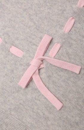 Детского кашемировое одеяло BABY T серого цвета по цене 0 руб., арт. 21AIC872C0 | Фото 2 Детского кашемировое одеяло BABY T серого цвета, арт. 21AIC872C0 | Фото 2 (Материал: Текстиль, Кашемир, Шерсть)