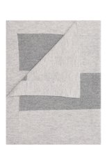 Детского шерстяное одеяло BABY T серого цвета, арт. 21AI172C0 | Фото 1 (Материал: Текстиль, Шерсть)