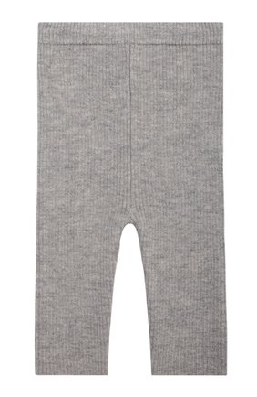 Детский комплект из пуловера и брюк BABY T серого цвета, арт. 21AI170C/18M-3A | Фото 5 (Кросс-КТ НВ: Костюм; Материал внешний: Шерсть; Рукава: Длинные)
