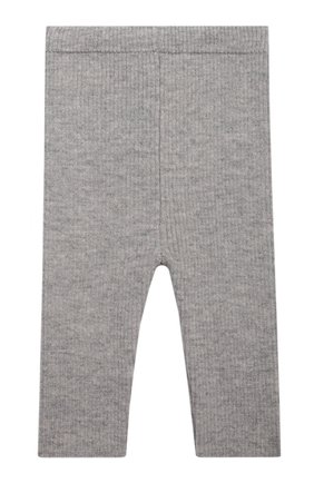 Детский комплект из пуловера и брюк BABY T серого цвета, арт. 21AI170C/18M-3A | Фото 6 (Кросс-КТ НВ: Костюм; Материал внешний: Шерсть; Рукава: Длинные)