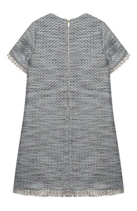 Детское платье DESIGNERS CAT голубого цвета по цене 55250 руб., арт. 100000K01000950/14A | Фото 2 Детское платье DESIGNERS CAT голубого цвета, арт. 100000K01000950/14A | Фото 2 (Материал подклада: Хлопок; Материал внешний: Синтетический материал, Шерсть; Рукава: Короткие; Девочки Кросс-КТ: Платье-одежда; Случай: Вечерний; Ростовка одежда: 13 - 15 лет | 158 см)