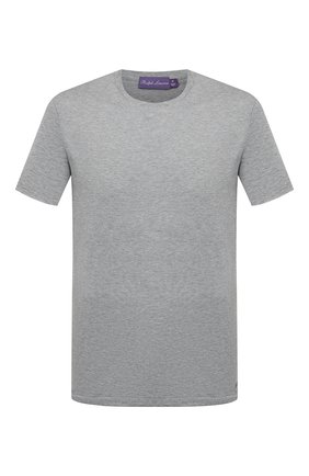 Мужская хлопковая футболка RALPH LAUREN серого цвета по цене 17500 руб., арт. 790508153 | Фото 1 Мужская хлопковая футболка RALPH LAUREN серого цвета, арт. 790508153 | Фото 1 (Материал внешний: Хлопок; Принт: Без принта; Стили: Кэжуэл; Рукава: Короткие; Длина (для топов): Стандартные)