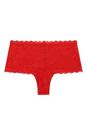 Женские трусы-шорты AUBADE красного цвета, арт. HK70 | Фото 1 (Материал внешний: Синтетический материал)