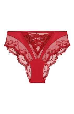 Женские трусы-слипы LISE CHARMEL красного цвета, арт. ACH0604 | Фото 1 (Материал внешний: Синтетический материал)