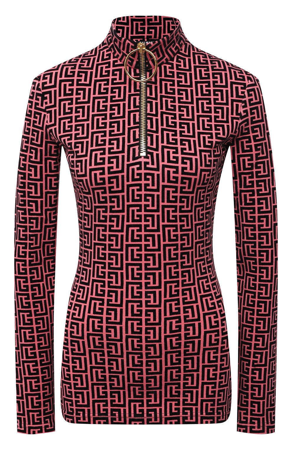 Женский пуловер из вискозы balmain x rossignol BALMAIN фуксия цвета, арт. WF2AR150/J226 | Фото 1 (Рукава: Длинные; Длина (для топов): Стандартные; Стили: Спорт-шик; Материал внешний: Вискоза; Женское Кросс-КТ: Пуловер-одежда)