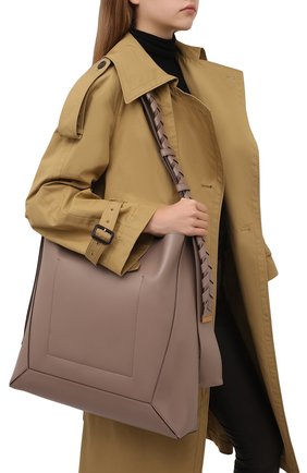 Женская сумка STELLA MCCARTNEY бежевого цвета по цене 79950 руб., арт. 700166/W8775 | Фото 2 Женская сумка STELLA MCCARTNEY бежевого цвета, арт. 700166/W8775 | Фото 2 (Размер: large; Ремень/цепочка: На ремешке; Материал: Экокожа, Текстиль; Сумки-технические: Сумки через плечо)