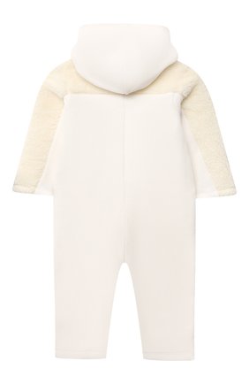 Детский комбинезон MONCLER белого цвета по цене 27150 руб., арт. G2-951-8L733-10-80093/9-12M | Фото 2 Детский комбинезон MONCLER белого цвета, арт. G2-951-8L733-10-80093/9-12M | Фото 2