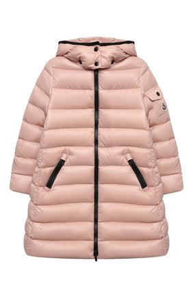 Детское пуховое пальто moka MONCLER розового цвета по цене 64300 руб., арт. G2-954-1C501-10-68950/12-14A | Фото 1 Детское пуховое пальто moka MONCLER розового цвета, арт. G2-954-1C501-10-68950/12-14A | Фото 1 (Материал подклада: Синтетический материал; Материал внешний: Синтетический материал; Материал утеплителя: Пух и перо; Рукава: Длинные)