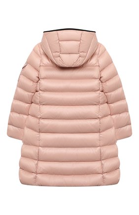 Детское пуховое пальто moka MONCLER розового цвета по цене 64300 руб., арт. G2-954-1C501-10-68950/12-14A | Фото 2 Детское пуховое пальто moka MONCLER розового цвета, арт. G2-954-1C501-10-68950/12-14A | Фото 2 (Материал подклада: Синтетический материал; Материал внешний: Синтетический материал; Материал утеплителя: Пух и перо; Рукава: Длинные)