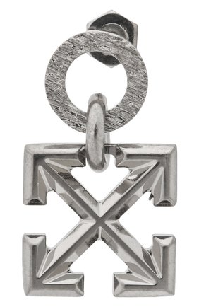 Мужские моносерьга OFF-WHITE серебряного цвета по цене 15750 руб., арт. 0M0D018F21MET0017800 | Фото 1 Мужские моносерьга OFF-WHITE серебряного цвета, арт. 0M0D018F21MET0017800 | Фото 1 (Материал: Металл)