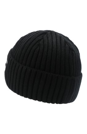 Мужская шапка PHARMACY INDUSTRY черного цвета, арт. PHACP46 | Фото 2 (Материал: Текстиль, Синтетический материал; Кросс-КТ: Трикотаж)